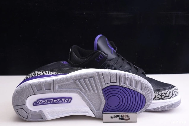 Purple CT8532-050 Court 3 Retro Jordan Black Air 1031